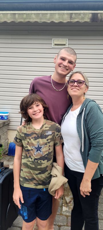 Erin With Our Nephews