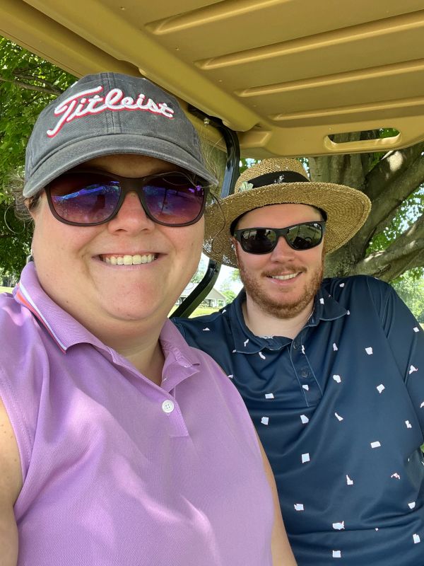 Golfing