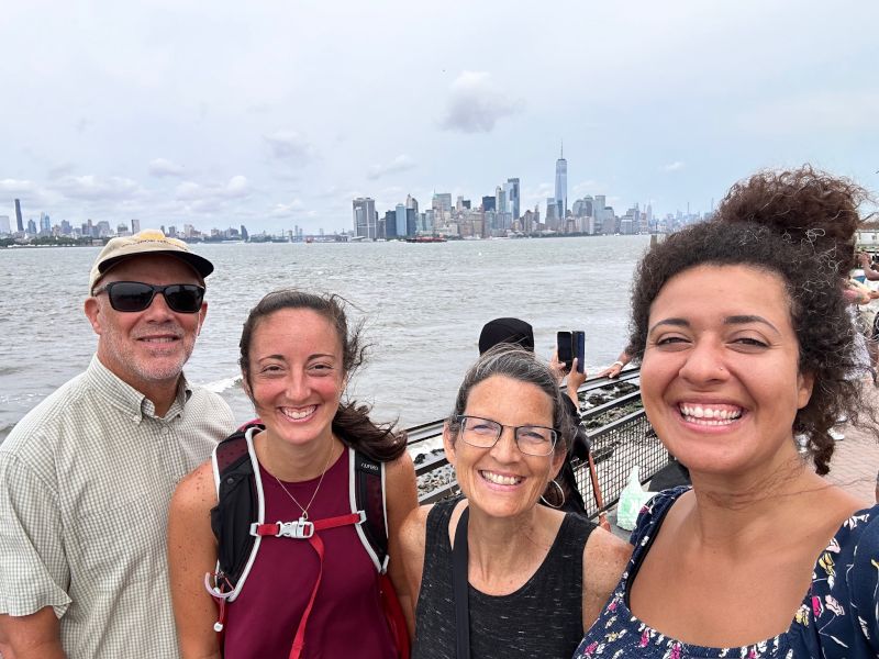 Exploring NYC with Becca's Parents