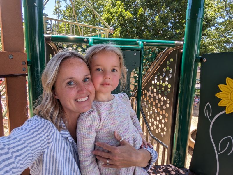 Playing at One of Our Favorite Playgrounds
