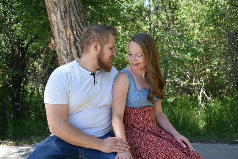 Our Engagement Photo