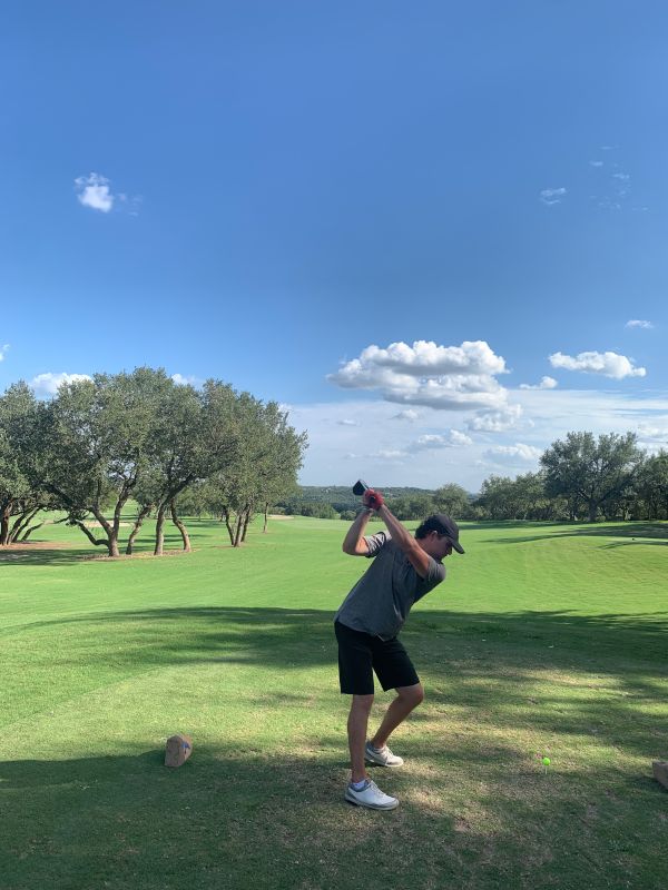Robert Loves to Golf