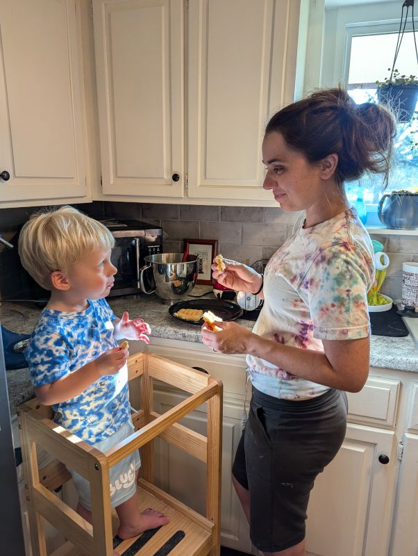 Making Waffles!