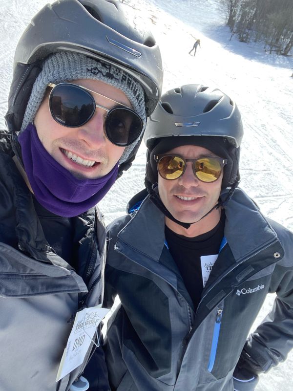 Skiing in Mars Hill