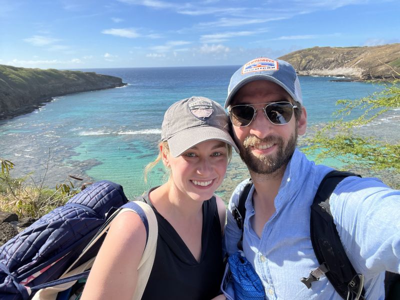 Before Our Snorkeling Adventure in Hawaii