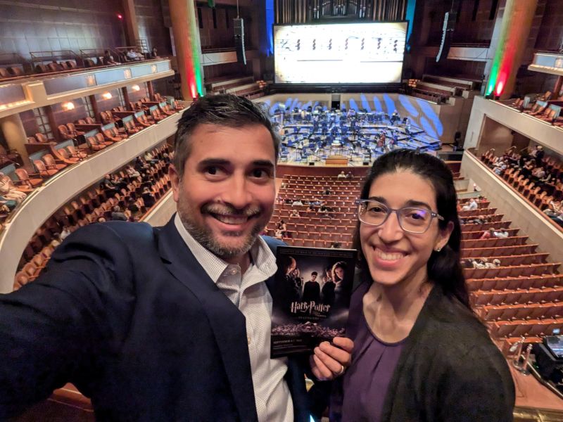 At the Dallas Symphony Orchestra 's Concert of the Harry Potter Soundtrack