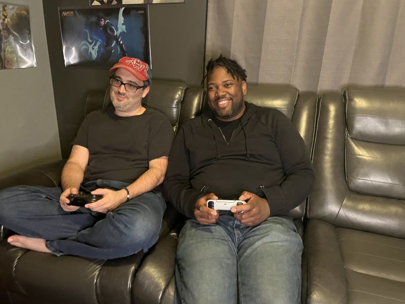 Austin with a Friend