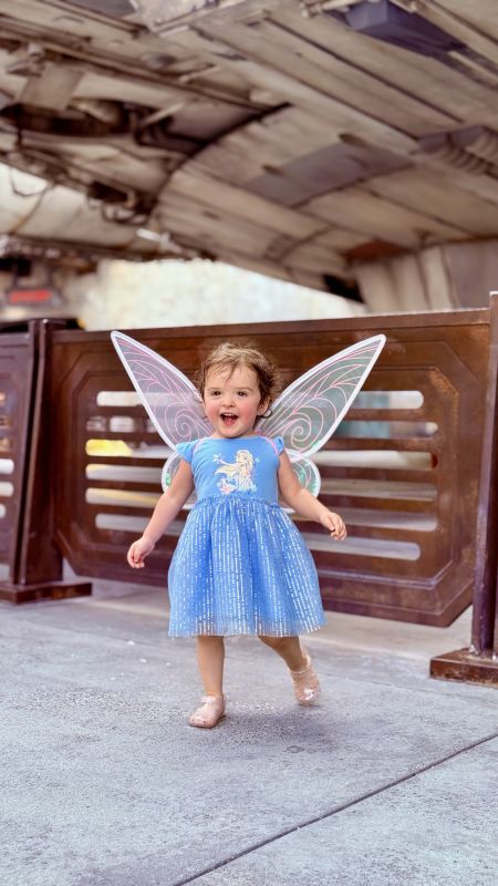 Abbie Dressed as a Fairy at Disney World