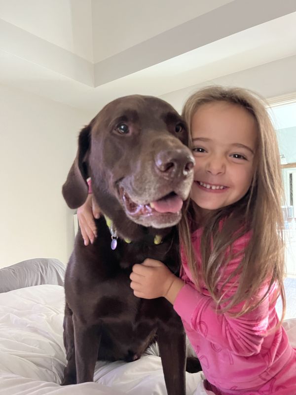 Blake and Her Best Buddy Oliver