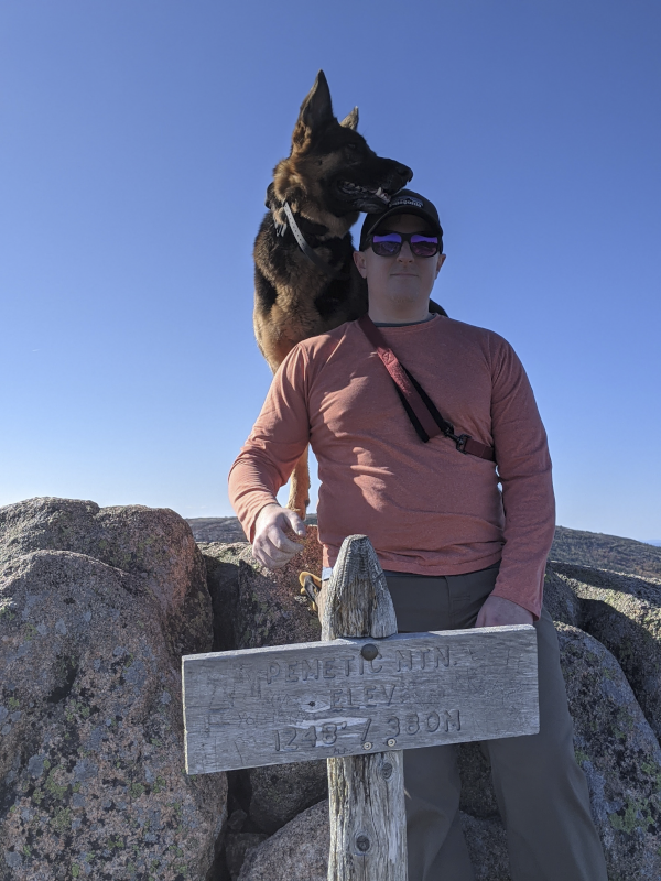 Aaron Exploring the Mountains