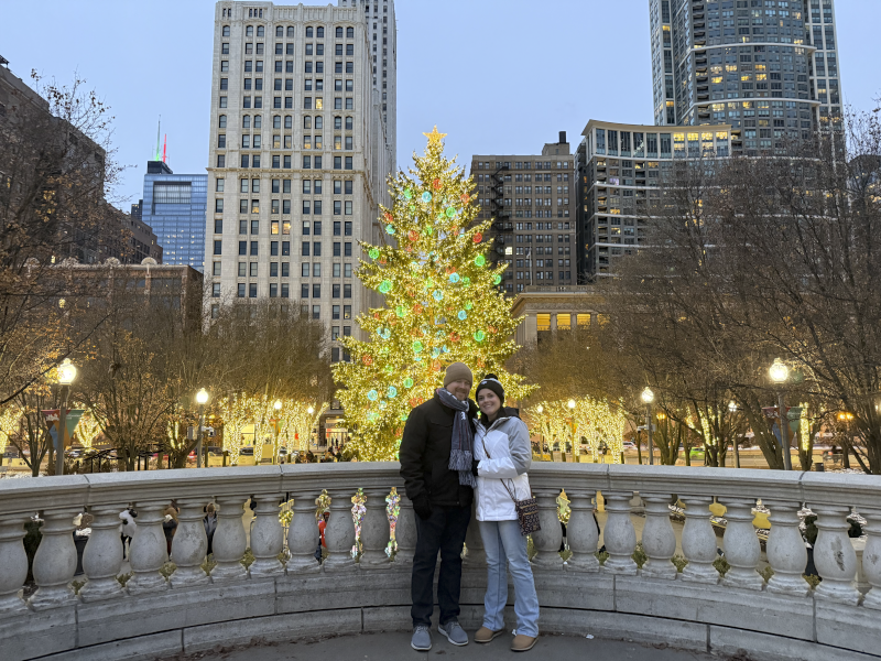 In Chicago During Christmas Time