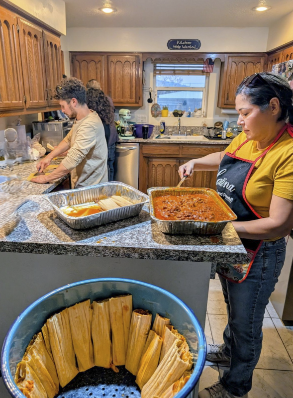 Making Tamales