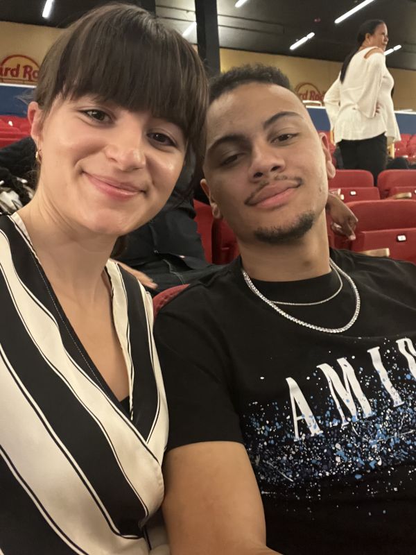 At a Comedy Show 