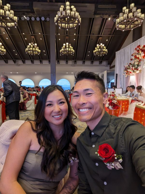 At a Family Wedding